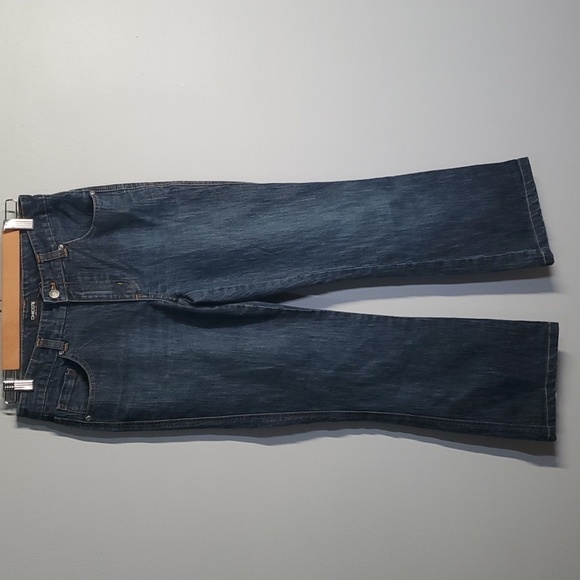 Chico's jeans women's chicos size 0 equals US size 4 blue embellished pockets - Picture 3 of 15
